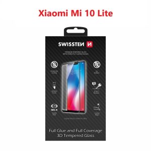 SKLO ULTRA DURABLE 3D FULL GLUE GLASS PRO XIAOMI Mi 10 LITE ČERNÉ