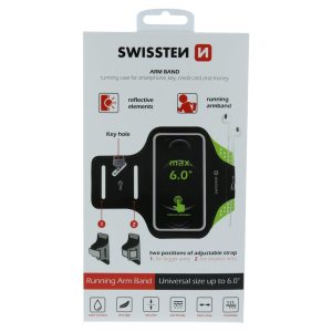 POUZDRO ARMBAND CASE vel. 6,0" ČERNÉ