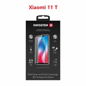 SKLO ULTRA DURABLE 3D FULL GLUE GLASS PRO XIAOMI 11 T ČERNÉ