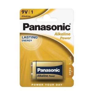 BATERIE 9V PANASONIC 6LF22APB/1BP ALKALINE POWER (6LR61)