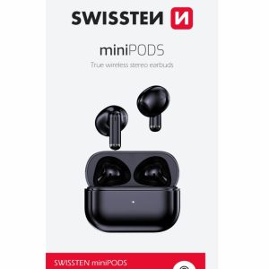 BLUETOOTH TWS SLUCHÁTKA MINIPODS ČERNÁ
