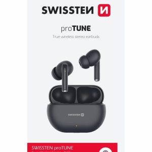 BLUETOOTH TWS SLUCHÁTKA PRO TUNE ČERNÁ