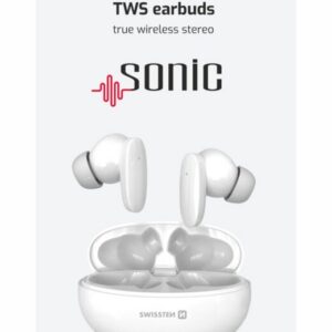 BLUETOOTH TWS SLUCHÁTKA SONIC BÍLÁ
