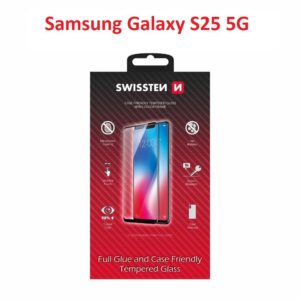 SKLO FULL GLUE, COLOR FRAME, CASE FRIENDLY PRO SAMSUNG S931B GALAXY S25 5G ČIERNE