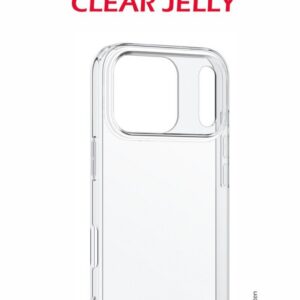 PUZDRO CLEAR JELLY PRO APPLE IPHONE 17 PRO MAX / IPHONE 18 PRO MAX TRANSPARENTNÍ