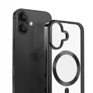 POUZDRO CLEAR JELLY MagStick METALLIC PRO APPLE IPHONE 17 PRO / IPHONE 18 PRO ČERNÉ