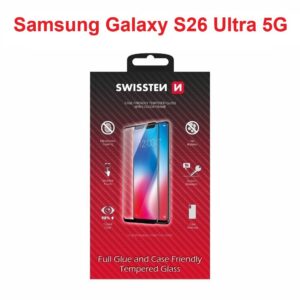 SKLO FULL GLUE, COLOR FRAME, CASE FRIENDLY PRO SAMSUNG S948B GALAXY S26 ULTRA 5G ČIERNE