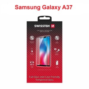 SKLO FULL GLUE, COLOR FRAME, CASE FRIENDLY PRO SAMSUNG A376B GALAXY A37 5G ČIERNE